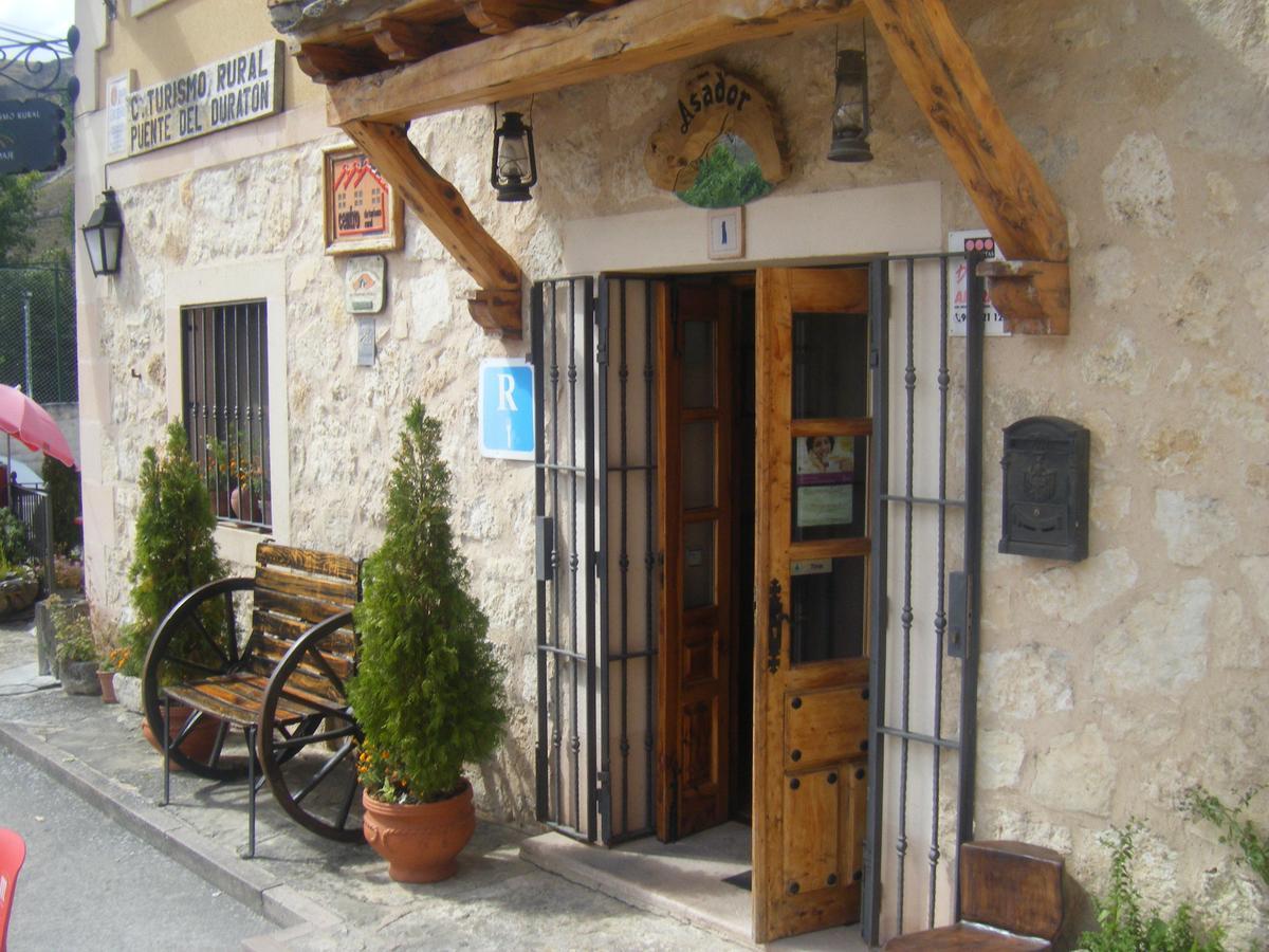 Hotel Rural & Spa Puente Del Duraton Sepúlveda Buitenkant foto